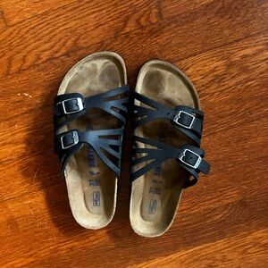 Birkenstock Black Granada Sandals